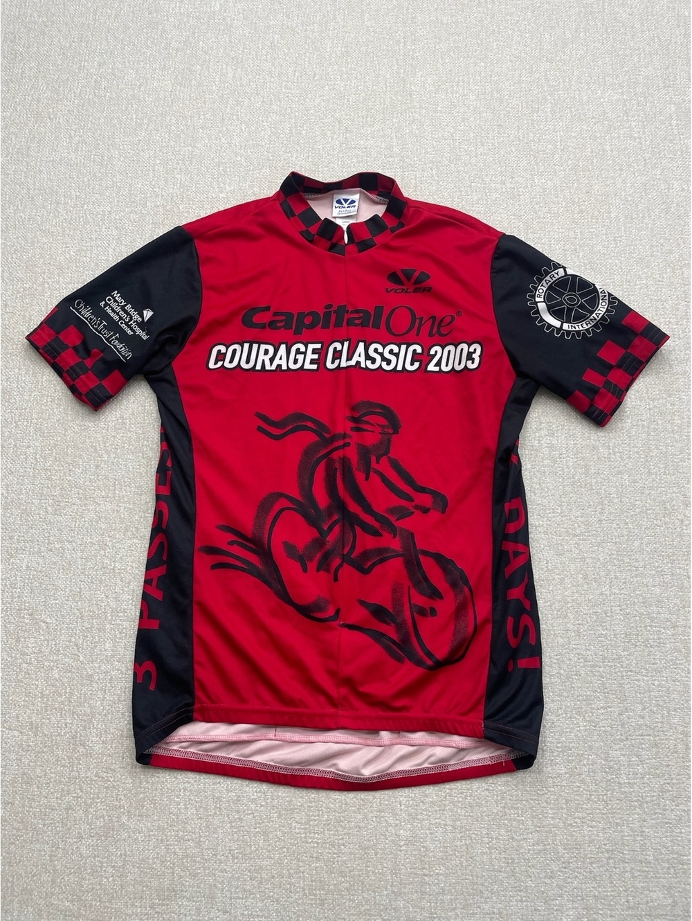 Voler Capital One Courage Classic 2003 Cycling Jersey Large